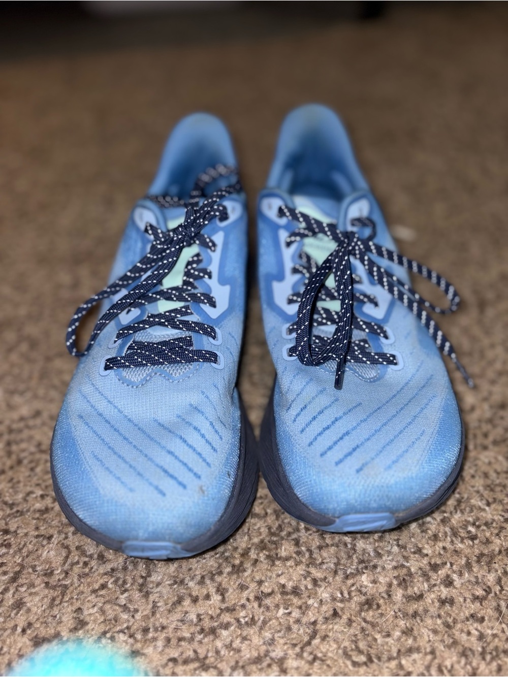 Altra Light Blue Lace-Up Sneakers